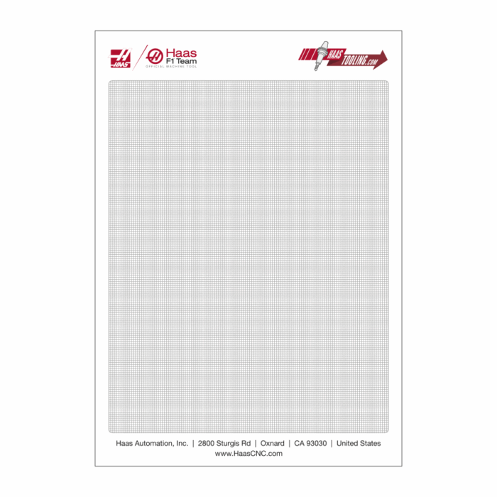 Haas A5 Notepad