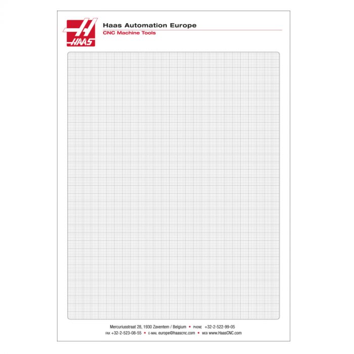 Haas A5 Notepad